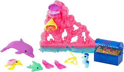 Barbie dolphin magic shop ocean treasure playset