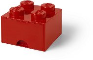 LEGO Fiókos tároló doboz 4 - piros színben - Tároló doboz