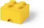 LEGO Aufbewahrungsbox 4 mit Schublade - Gelb - Aufbewahrungsbox