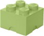 LEGO tárolódoboz 250 x 250 x 180 mm - tavaszi zöld - Tároló doboz