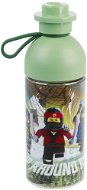 LEGO Ninjago Flasche transparent 0,5 l - armeegrün - Trinkflasche