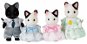 Sylvanian Families Family of Cats with Black Cat - Figures