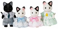 Sylvanian Families Family of Cats with Black Cat - Figures