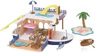 Sylvanian Families Seaside Cruiser House Boat - Game Set