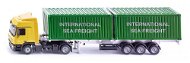 Siku Super - LKW truck with 2 containers - Metal Model
