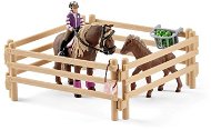 Schleich 42363 Horseback rider with Icelandic ponies and accessories - Figures