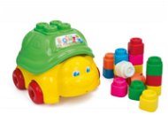 Clementoni Clemmy Baby - Pulling Turtle with 15 Cubes - Toy Car