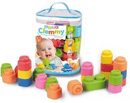 Kids’ Building Blocks Clementoni Clemmy baby - 24 Blocks in Plastic Bag - Kostky pro děti
