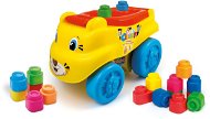 Clementoni Clemmy baby - Tigris formájú autó kockákkal - Játék autó