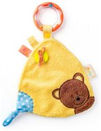 Niny Cuddle Toy with Rattle, Matahi the Little Bear - Baby Rattle