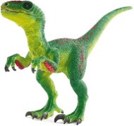 Schleich őslény - Velociraptor mozgatható alsó állkapoccsal és végtagokkal - Figura