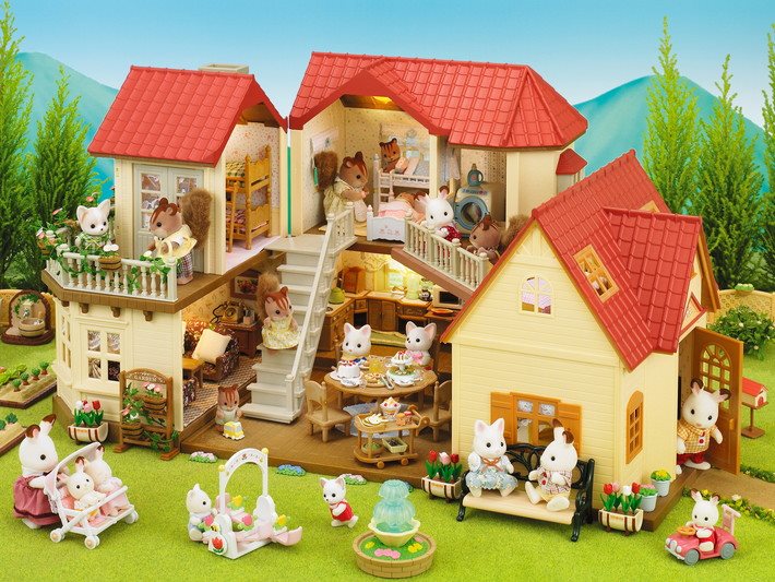 Sylvanian families city house online