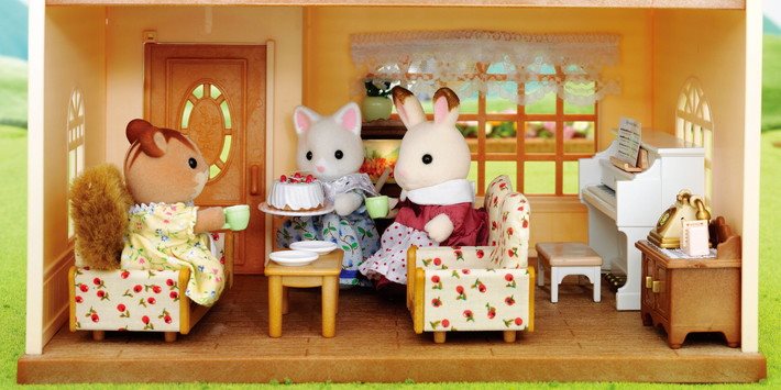 Sylvanian three story house online