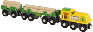 Brio World 33775 Freight train with wood - Rail Set Accessory