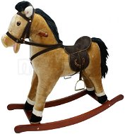 Hojdací kôň závodný - svetlo hnedý - Hojdacia hračka