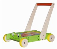Woody Cart with dice and handle - Frog - Building Set