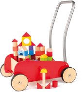 Woody Kiskocsi építőkockákkal - Építőjáték