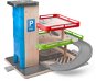 Játék garázs Woody Garázs lifttel és tartozékokkal - fa/műanyag - Garáž pro děti