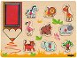 Woody Stamp Puzzle, Exotic Animals - Children’s Stamps