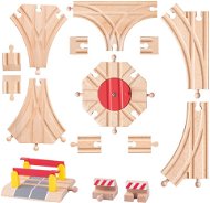 Woody Vasút kiegészítők  - Bővített sín készlet - Vasútmodell kiegészítő