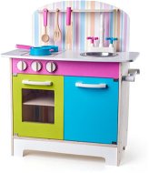 Woody Kitchen Julia, striped - Play Kitchen