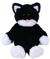 Attic Treasures Bessie – Mačka čierno-biela - Plyšová hračka