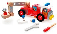 Scratch Fire truck with tools - Wooden Model