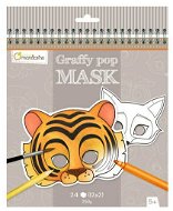 Avenue Mandarine Masks for Colouring Animals - Creative Toy