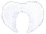 Rappa Krídla anjelské s perím - Doplnok ku kostýmu