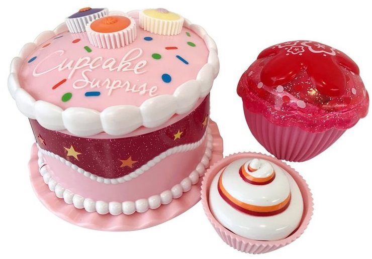 Cupcake Surprise Tea Party Cake in Pink Doll Alza.cz