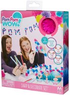 Pom Pom Wow Snap and Decorate Set 50 Pieces - Creative Kit