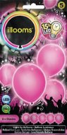 LED balloons - pink 4 pcs - Balloons