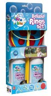 Fru Blu Big Bubbles Deluxe Set + 2 x 0,5 L Nachfüllung - Seifenblasen-Spielzeug