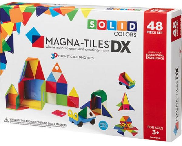 Magna Tiles 48 Opaque Building Tiles Building Set alza.sk