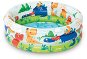 Dětský bazén Bazén dinosaurus 3 kruhový pro miminka - Dětský bazén