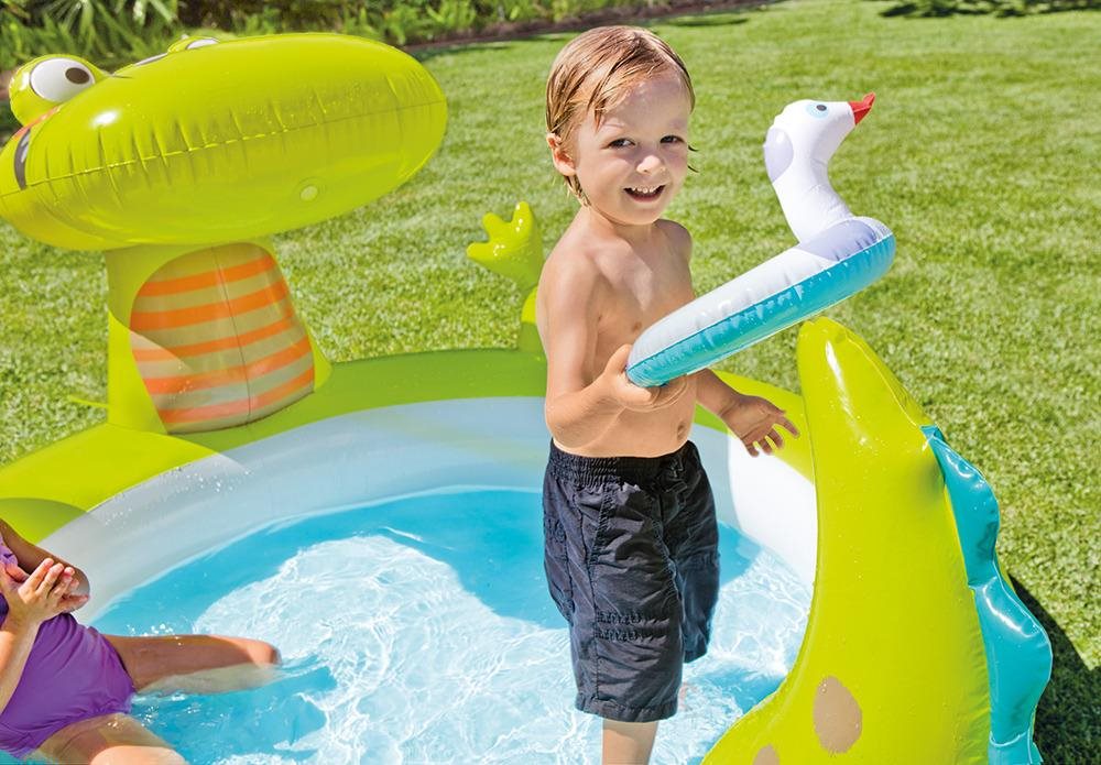 Intex best sale crocodile pool