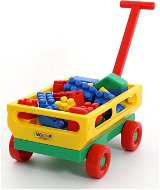 Polesie Trolley + Baby Building Blocks 34 - Sand Tool Kit