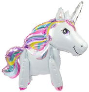 ARPEX Balón foliový jednorožec - unicorn - 55 cm (nelze plnit heliem) - Balonky
