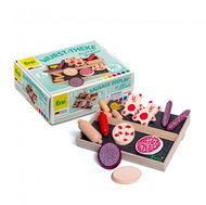 ERZI Counter with sausages - Toy Kitchen Food