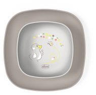 Chicco Set bowl and plate 12m+ grey - Children's Dining Set