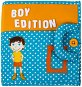 Készségfejlesztő játék PIQIPI Quiet Book, Boy - Didaktická hračka