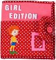 Készségfejlesztő játék PIQIPI Quiet Book, Girl - Didaktická hračka