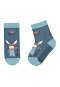 Sterntaler ABS anti-slip foot AIR blue, donkey Emmilius 8152186 - Socks