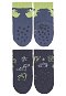 Sterntaler climbing shoes for boys 2 pairs blue, giraffe with terry inside 8012221, 18 - Socks