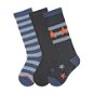 Sterntaler podkolienky 3 páry chlapci modré 8451920, 18 - Ponožky
