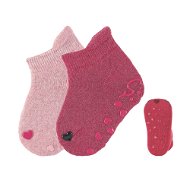 Sterntaler Anti-slip ABS 2 Pairs Ankle Pink 8102040, 20 - Socks