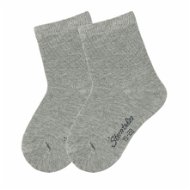 Sterntaler Pure solid colour 2 pairs grey 8501720, 14 - Socks