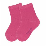 Sterntaler Pure solid colour 2 pairs dark pink 8501720, 14 - Socks