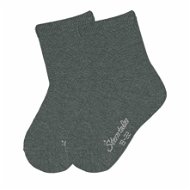 Sterntaler Pure solid colour 2 pairs dark grey 8501720, 14 - Socks