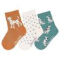 Sterntaler winter 3 pairs, girls, dalmatian, cream 8422126, 18 - Socks
